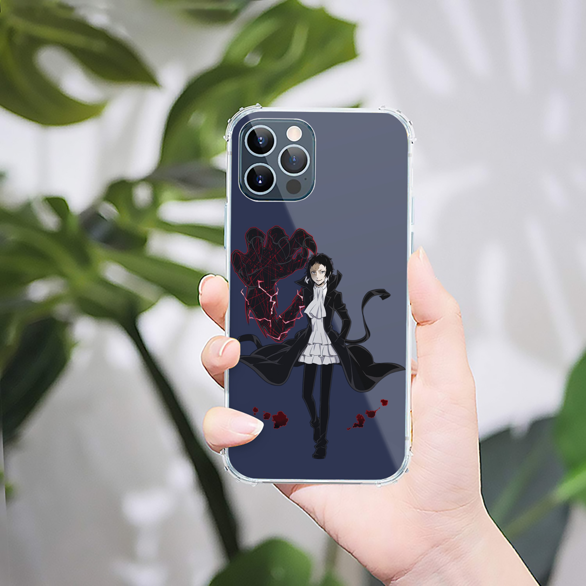 （画像用） 文豪ストレイドッグス Bungo Stray Dogs 【iPhone 12シリーズ対応】透明スマホケース（クリアソフトケース）